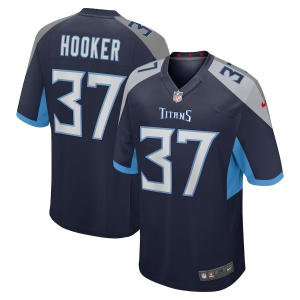 Men's Amani Hooker Navy Player Limited Team Jersey