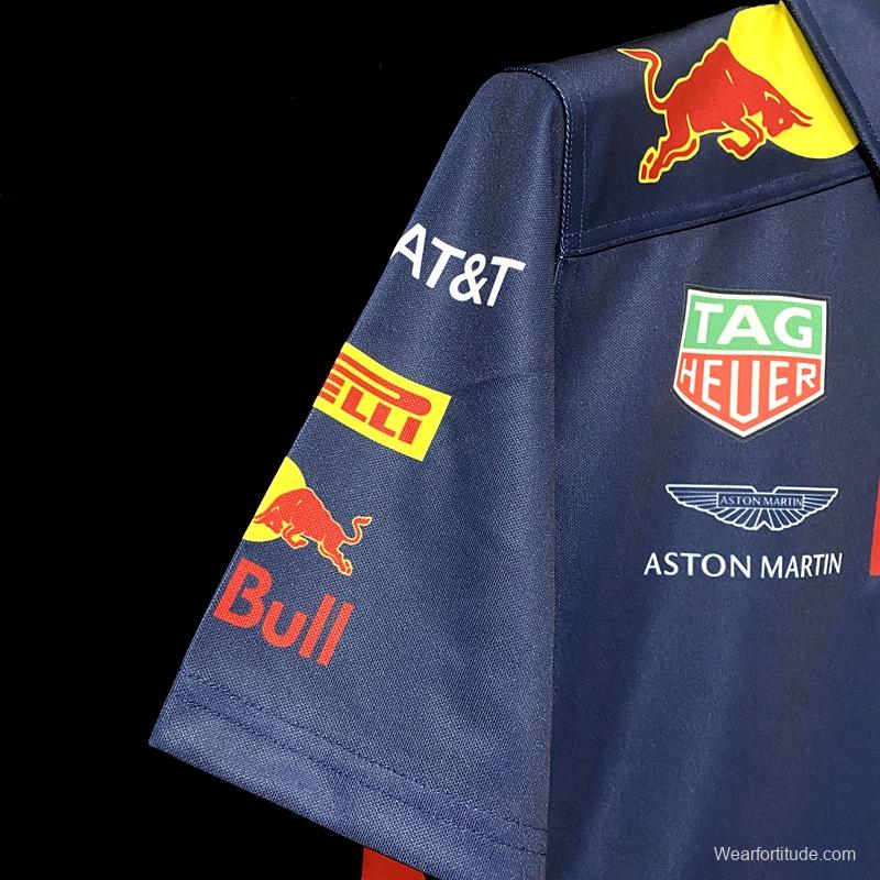 F1 Red Bull Royal Blue POLO 