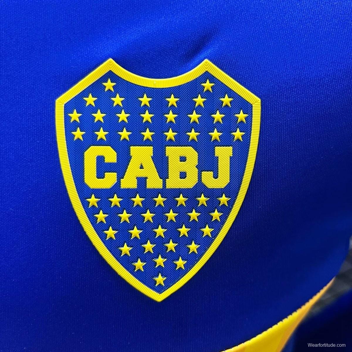 Player Version 24/25 Boca Juniors Home Long Sleeve Jersey